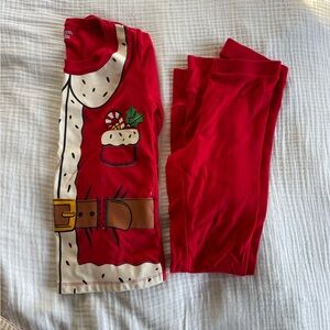 • OLD NAVY CHRISTMAS SANTA PAJAMAS GIRLS 12/14•